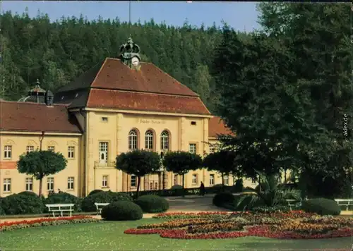 Bad Elster Badehaus Ansichtskarte 1959