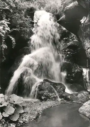 Ansichtskarte Lichtenhain Lichtenhainer Wasserfall 1983