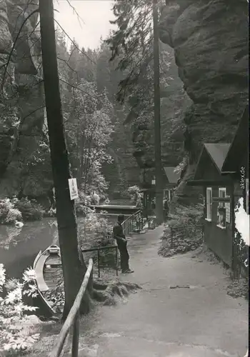 Hinterhermsdorf-Sebnitz Bootstation Obere Schleuse 1984