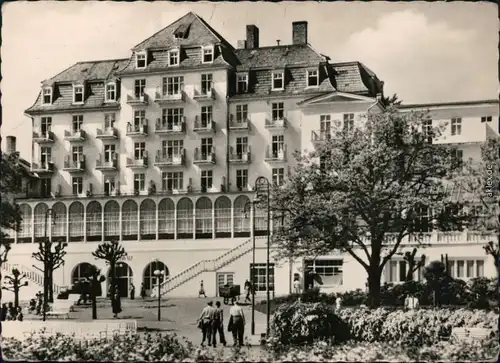 Ansichtskarte Heringsdorf  Usedom FDGB-Erholungsheim "Solidarität" 1959