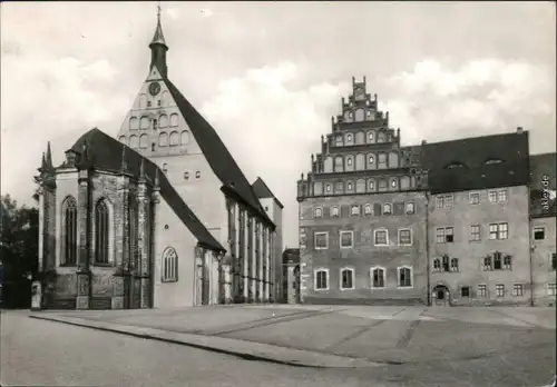 Ansichtskarte Freiberg (Sachsen) Dom mit Stadt- und Bergbaumuseum 1973