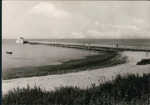 Lubmin Seebrücke Ansichtskarte  1979