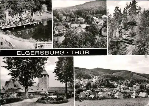 Elgersburg Freilichtbühne 2 Steigertal Goethefel  FDGB-Erholungsheim   1978