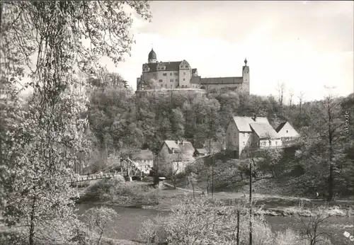 Rochsburg Lunzenau Schloss Rochsburg  Ansichtskarte 1985