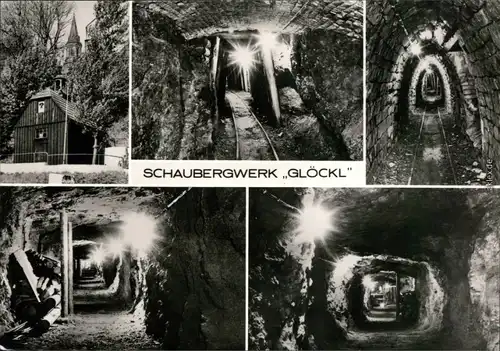 Johanngeorgenstadt Schaubergwerk "Glöckl" 1975