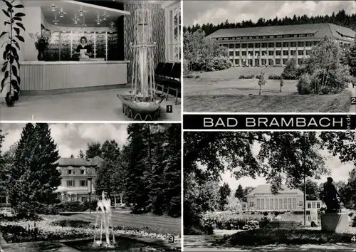 Bad Brambach Schillerquelle, Julius-Fucik-Haus, Kuranlagen, Festhalle 1976