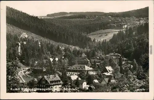 Kipsdorf Altenberg (Erzgebirge) Panorama-Ansicht 1955