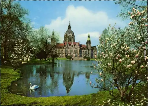 Ansichtskarte Hannover Neues Rathaus 1970