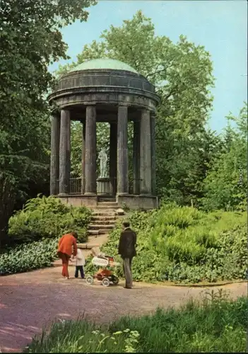 Wörlitz Oranienbaum  Landschaftspark Wörlitz: Venustempel 1978