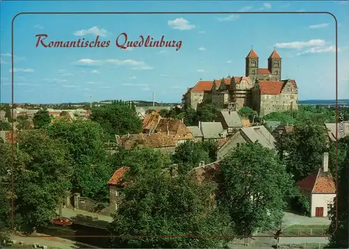 Quedlinburg Schloss und Stiftskirche St. Servatius Dom 1987