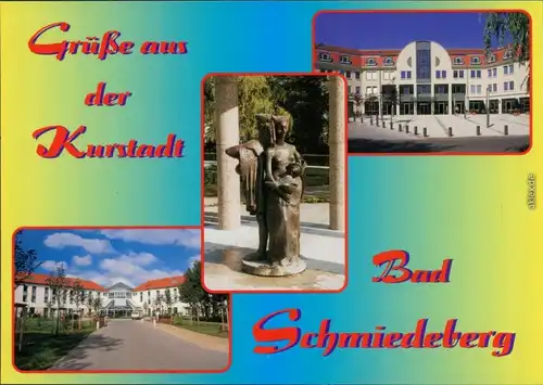 Bad Schmiedeberg Städtisches  Kurfürsten-, Margaretenbrunnen, Rehaklinik 1987