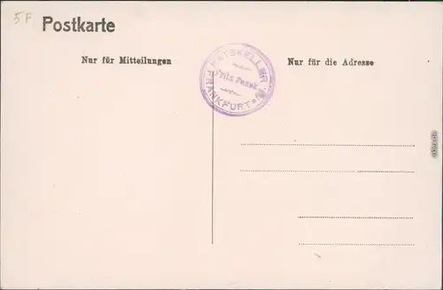 Ansichtskarte Frankfurt am Main Wandgemälde Frankfurter Ratskeller 1913 