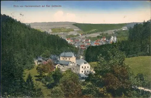 Bad Gottleuba-Berggießhübel Restauration - Hartmannsbach 1913 