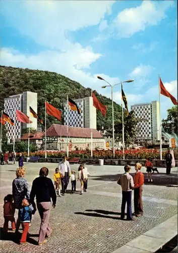 Ansichtskarte Suhl Ernst-Thälmann-Platz 1976