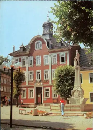 Suhl Rathaus Ansichtskarte vv  1980