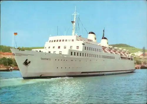 Ansichtskarte Sassnitz Saßnitz Fährschiff Saßnitz 1971