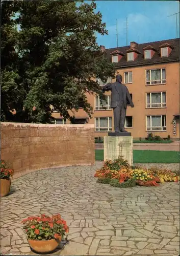 Weimar Ernst-Thälmann-Denkmal Ansichtskarte  1969