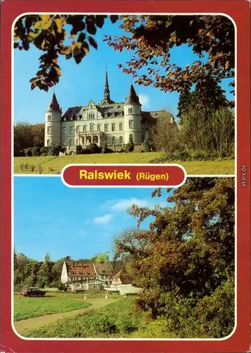 Ralswiek Schloss - jetzt Feierabendheim, Am Jasmunder Bodden 1983