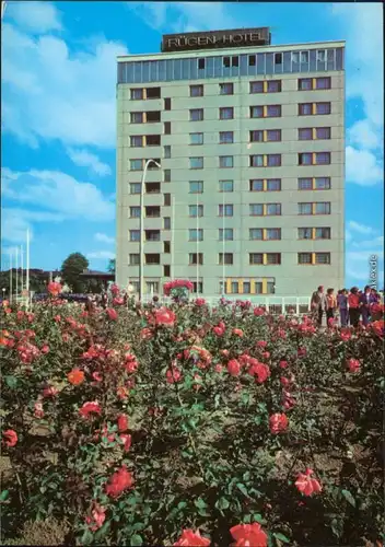 Ansichtskarte Saßnitz Rügen-Hotel 1981
