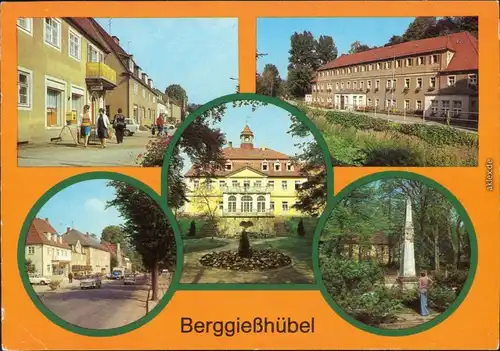 Bad Gottleuba-Bad Gottleuba-Berggießhübel Karl-Marx-Straße  Kneippkurbad,  1981