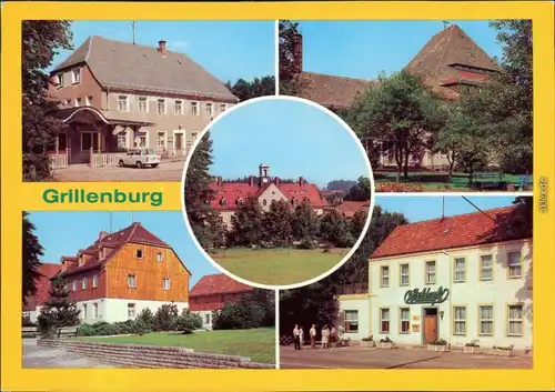 Grillenburg Tharandt Betriebsferienheim, VdN-Heim "Elsa-Fenske    Waldcafé 1981