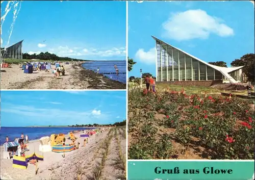 Ansichtskarte Glowe Badestrad, KG "Ostseeperle"  vv 1979