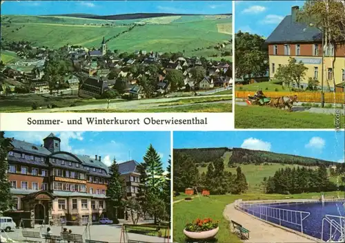 Oberwiesenthal Hotel Bergfrieden, Erholungsheim der IG  1979