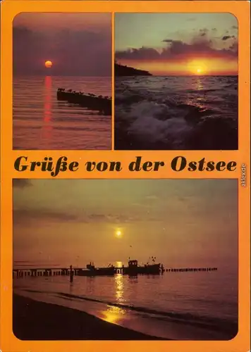 Allgemein Mecklenburg Vorpommern Grüße von der Ostsee Ansichten xx 
 1982