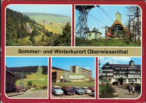 Oberwiesenthal Jugendtouristenhotel,  FDGB-Erholungsheim  Erholungsheim 1984