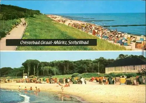 Ansichtskarte Graal-Müritz Ostseebad Graal-Müritz Seeheilbad 1979