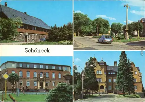 Schöneck Vogtland Ferienheim Falkensteiner Straße, Hotel Schönecker Hof,  1979