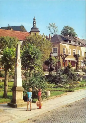 Ansichtskarte Bad Gottleuba-Berggießhübel Ernst Thälmann Straße 1982
