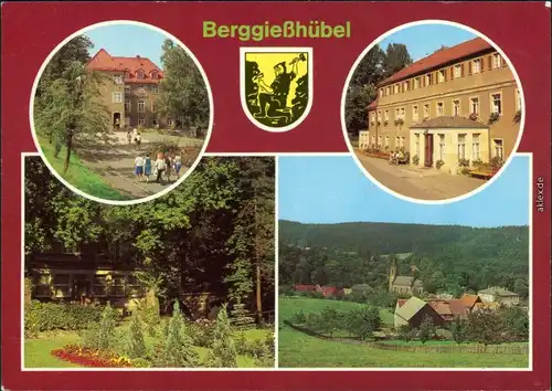 Berggießhübel Bad Gottleuba  Kneipkurbad "Haus Talfrieden", Kurhaus, 1981