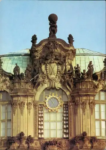 Innere Altstadt-Dresden Dresdner Zwinger: Glockenspielpavillon 1984