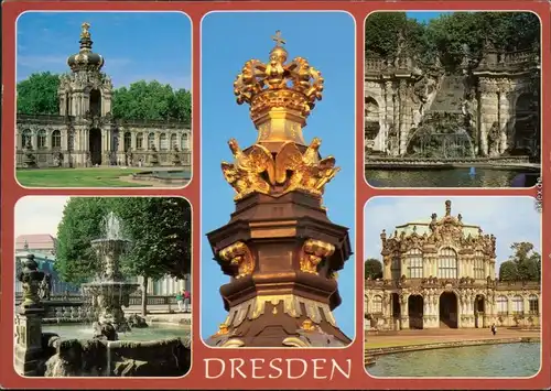 Ansichtskarte Innere Altstadt-Dresden Dresdner Zwinger, Brück & Sohn