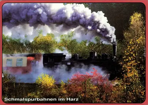 Ansichtskarte  Schmalspurbahn Mallet 1997