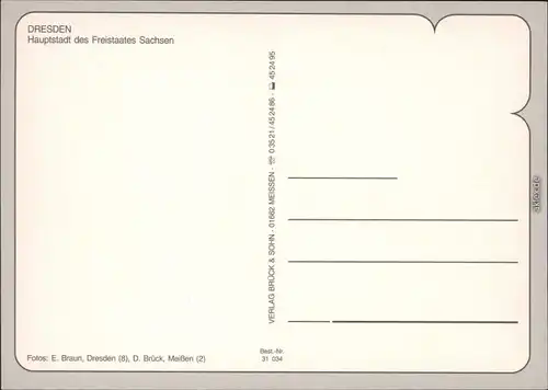 Ansichtskarte Dresden Stadtteilansichten 1998