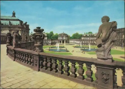 Ansichtskarte Ansichtskarte Innere Altstadt-Dresden Dresdner Zwinger 1967