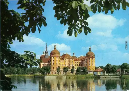 Ansichtskarte Moritzburg Barockmuseum und Kgl. Jagdschloss 1987