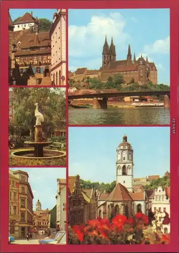 Meißen Albrechtsburg und Dom, Frauenkirche Gaststätte "Vincenz Richter",   1984