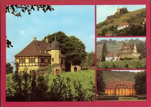 Radebeul Schloß Hoflößnitz, Jakobstein, Bennoschlößchen  1982