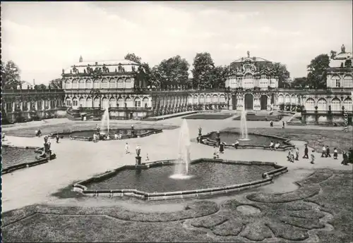 Ansichtskarte Innere Altstadt-Dresden Dresdner Zwinger 1973