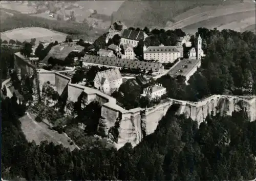 Ansichtskarte Königstein (Sächsische Schweiz) Festung Königstein 1971