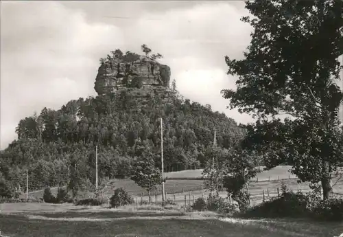 Ansichtskarte Schöna-Reinhardtsdorf-Schöna Zirkelstein 1986