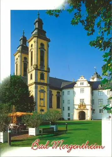 Ansichtskarte Bad Mergentheim Schloßkirche 1995