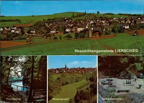 Lierschied Rheinhöhengemeinde, Wanderwege und herrliche Aussichtspunkte  1983