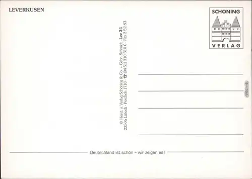 Ansichtskarte Ansichtskarte Leverkusen Stadtteilansichten 1995