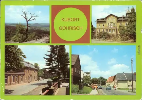 Gohrisch (Sächs. Schweiz)  Königstein  Kurbad, FDGB-Heim "Erholung 1983