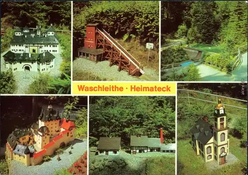 Waschleithe-Grünhain-Beierfeld Augustusburg, Alte  Jugendherberge  1984