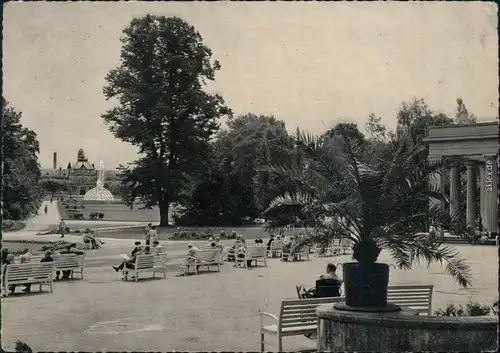 Ansichtskarte Bad Oeynhausen Wandelhalle, Kurhaus 1962